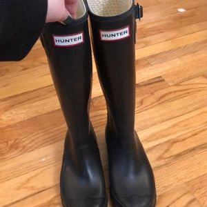 Hunter rain boots